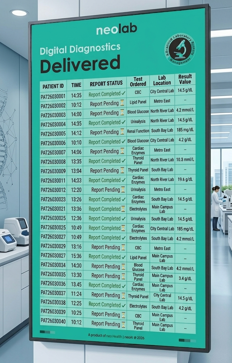 Digital Info Display
